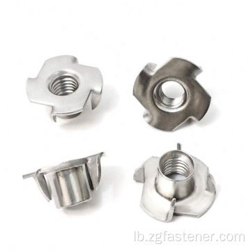 STAINLESS Stol Véier Claw Tee Nut